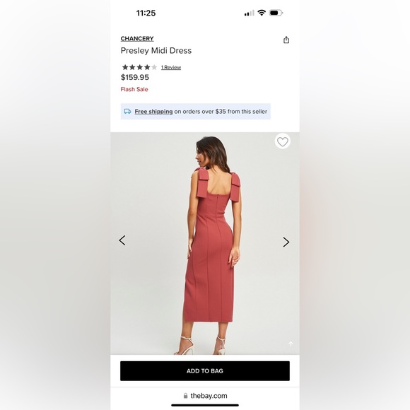 Chancery Tie Shoulder Dress - Picture 2 of 5